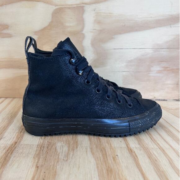 Converse All Star CT Space Mountain Hiker Hi Sneakers Black Women's -7- 566111C - Picture 2 of 10